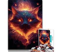 Puzzle 1000 pièces Nébuleuse du Chat Noir pour Adultes et Adolescents, Jeu de réflexion, décoration Murale, Cadeaux d'anniversaire et de Noël Uniques (50x75cm)