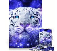 Puzzle 1000 pièces Nébuleuse du Tigre Blanc pour Adultes Mémoire aiguisée, Évasion sereine, Bords Nets, (50x75cm)