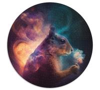 Puzzle 1000 pièces Nébuleuse Écureuil pour Adultes, Casse-tête Stimulant pour Adolescents, soirée de Jeux en Famille Amusante 67,5 x 67,5 cm