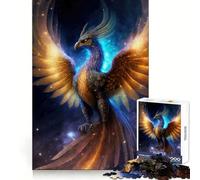 Puzzle 1000 pièces Nébuleuse Mystique Phénix pour Adultes Jeu de Réflexion Anti-Anxiété Bords Précis (50x75cm)