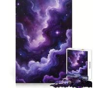 Puzzle 1000 pièces Nébuleuse Violette Signe du Zodiaque Sagittaire pour Adultes (38x26cm) Stimule la mémoire, Loisirs et Divertissement Finition précise Joli Cadeau