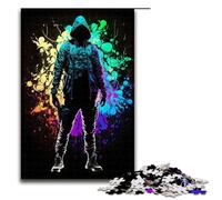 Puzzle 1000 pièces Neon New Age Assassin pour Adultes adapté aux Couples et aux Adolescents de 14 Ans et Plus 75 x 50 cm