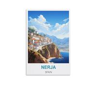 Puzzle 1000 pièces, Nerja Spains, Puzzle en Papier de 1000 pièces pour Adultes et Enfants, Jeu éducatif et détendu en Famille, 70 x 50 cm