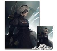 Puzzle 1000 pièces Nier Automata Art Impossible pour Adultes Jeux en Famille soirées Amusantes œuvres Dart décoratives à Faire soimême 1000 pièces (38 x 26 cm)