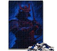 Puzzle 1000 pièces Ninja Japonais, adapté aux Enfants de 14 Ans et Plus, Jeu éducatif et intellectuel pour Anniversaire et Noël, 26x38cm