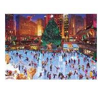 Puzzle 1000 pièces : Noël au Rockefeller Center