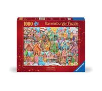 Puzzle 1000 pièces Noël au village des cookies - Idéal pour les passionnés de puzzles