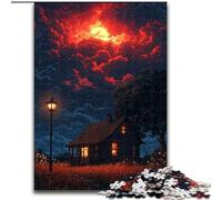 Puzzle 1000 pièces Nuages colorés pour Adultes, Jeu Familial interactif, décoration d'intérieur à Faire soi-même, Casse-tête, Taille 38x26cm