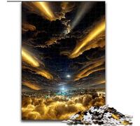 Puzzle 1000 pièces Nuages de rêve colorés pour Adultes et Adolescents, pour Passer Un Bon Moment à la Maison et à l'amour Entre Couples (50x75cm)
