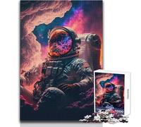 Puzzle 1000 pièces Oasis d'astéroïdes - Détente et Calme en Solo - Découpe précise - Dimensions:38x52cm