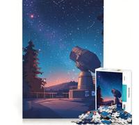 Puzzle 1000 pièces Observatoire d'astronomie et d'observation des étoiles Jeu de réflexion détente intellectuelle pour Toute la Famille 50x75cm