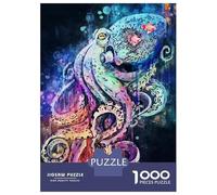 Puzzle 1000 Pièces Octopus Kraken Puzzles pour Adultes, Jouet, Décoration Murale, Course De Vitesse Manuelle, Idéal comme Cadeau pour Toute La Famille 52x38cm/1000pcs