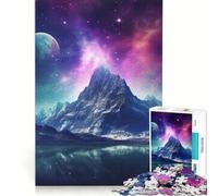 Puzzle 1000 pièces Odyssée Cosmique, Jeu Pratique, Difficile, Cadeau Unique pour Un Anniversaire ou Noël 50x75cm