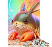 Puzzle 1000 pièces « Oiseau Phénix et Espace » pour Adultes (à partir de 18 Ans). Jeu éducatif et ludique. Dimensions : 38 x 26 cm.