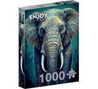 Enjoy-Puzzle Puzzle Oriental Grandeur 1000 pièces Multicolore G