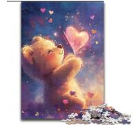 Puzzle 1000 pièces Ours en Peluche Puzzles Soirée de Jeux en Famille Expérience visuelle stimulante et enrichissante (Taille 26x38cm)