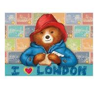 Puzzle 1000 pièces : ours paddington i love london ravensburger Coloris Unique G