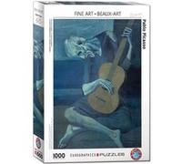 Puzzle 1000 pièces : Pablo Picasso : Le vieux guitariste Eurographics