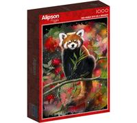 Puzzle 1000 pièces panda roux
