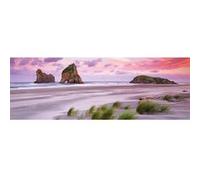 Puzzle 1000 pièces panoramique - Alexander von Humboldt : Plage de Wharariki, Nouvelle-Zélande Heye G