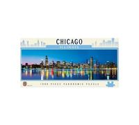Puzzle 1000 pièces Panoramique : Chicago, Illinois
