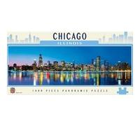 Puzzle 1000 pièces Panoramique : Chicago, Illinois Master Pieces G