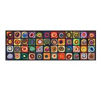 Puzzle 1000 pièces panoramique : Etudes de couleurs, Wassily Kandinsky Eurographics G
