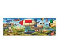 Puzzle 1000 pièces panoramique Eurographics - La Grande Course multicolore G
