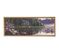 Puzzle 1000 pièces panoramique - Près des eaux calmes G