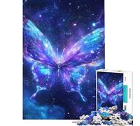 Puzzle 1000 pièces Papillon Cosmique Éternité Jeux relaxants et addictifs pour cultiver la Patience pour Un Anniversaire (Dimensions 38x52cm)