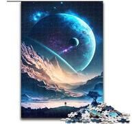 Puzzle 1000 pièces Paradis Planétaire en Carton, Jeu interactif Familial, Casse-tête, Jouet éducatif 1000 pièces(26x38cm)