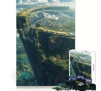 Puzzle 1000 pièces Paradisiacal Altitude pour Adolescents Développement de la mémoire Conception Anti-Stress Cadeau touchant (38x26cm)
