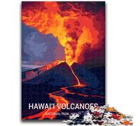 Puzzle 1000 pièces Parc National des volcans d'Hawaï pour Adolescents et Adultes, Anti-Stress, défi Difficile, renforce l'amour Entre Couples (50x75cm)