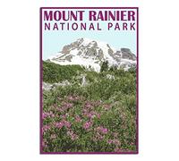 Puzzle 1000 pièces, Parc National du Mont Rainier. Puzzle 1000 pièces pour Adultes, Puzzle à Peindre, Puzzle Stimulant à réaliser soi-même, 52 x 38 cm.
