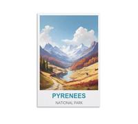Puzzle 1000 pièces, Parcs nationaux des Pyrénées, 1000 pièces en Carton épais et résistant, Assemblage précis, à partir de 14 Ans, Jeu Familial, 38 x 26 cm
