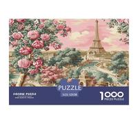 Puzzle 1000 Pièces Paris Points de repère La Tour Eiffel, Défi Jouet, Adultes 14 Ans Et Plus, Décoration De La Maison, Adulte Classique Puzzle 52x38cm/1000pcs