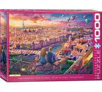 puzzle 1000 pièces Paris Rooftop Sur les toits de Paris