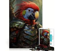 Puzzle 1000 pièces Parrot Knight pour Adolescents, Jouet Intelligent et Amusant, Art aux Contours Nets, à Collectionner (38x52cm)