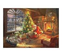 Puzzle 1000 pièces : Passage du Père Noël, Edition limitée Schmidt G