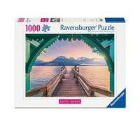 Ravensburger - Puzzle Adulte - Puzzle 1000 pièces - Passerelle du lac d’Annecy (Puzzle Highlights, Chemins de rêve) - Adultes et Enfants dès 14 Ans - Puzzle de qualité supérieure -12001762