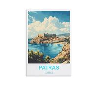 Puzzle 1000 pièces, Patras, Grèce. Puzzle Classique pour Adultes et Adolescents (52 x 38 cm).
