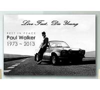 Puzzle 1000 pièces Paul Walker Fast Furious, Affiche Vintage pour Adultes, Jeux et Jouets, Px526Yk, 26 x 38 cm