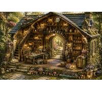 Puzzle 1000 Pieces Pavillon d’Entrée du Jardin Enchanté Bois