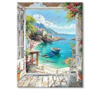 Puzzle 1000 pièces paysage adulte, impossible classique Jigsaw Puzzles, jeu d'adresse pour toute la famille, puzzle coloré jeu de ponte décoration de la maison 70 x 50 cm