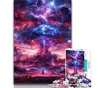 Puzzle 1000 pièces Paysage de la Voie Lactée pour Adultes et Adolescents, Difficile à réaliser mais Amusant et Humoristique, décoration d'intérieur et Cadeaux Uniques 38x26cm