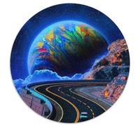 Puzzle 1000 pièces, Paysage de rêve, pour Adultes, décoration d'intérieur colorée et Jeu Familial interactif, (1000 pièces, 67,5x67,5cm)
