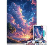 Puzzle 1000 pièces Paysage de rêve pour Adultes idéal comme Cadeau pour Toute la Famille Convient aux Enfants de 14 Ans et Plus (26x38cm)