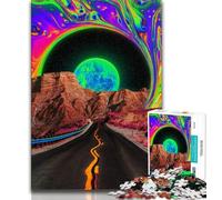 Puzzle 1000 pièces Paysage de rêve pour Adultes, Jouets éducatifs, Anti-Stress, renforce l'amour Entre Couples, 50x75cm