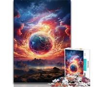 Puzzle 1000 pièces Paysage Fantastique pour Adolescents, Jeu Familial Anti-Stress, défi Difficile, Collection d'artistes, Beaux-Arts (38x26cm)