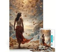 Puzzle 1000 pièces Paysage onirique de la Rome Antique pour Adultes Jeu Stimulant l'esprit Surface Lisse sans bavures Passe-Temps Fascinant pour Les Moments de détente (38x26cm)